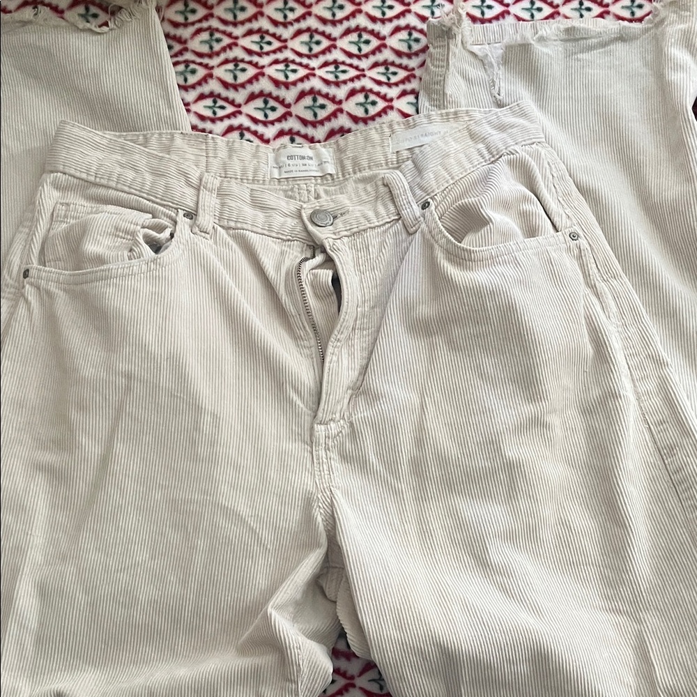 Cotton On Women's Cream Jeans
